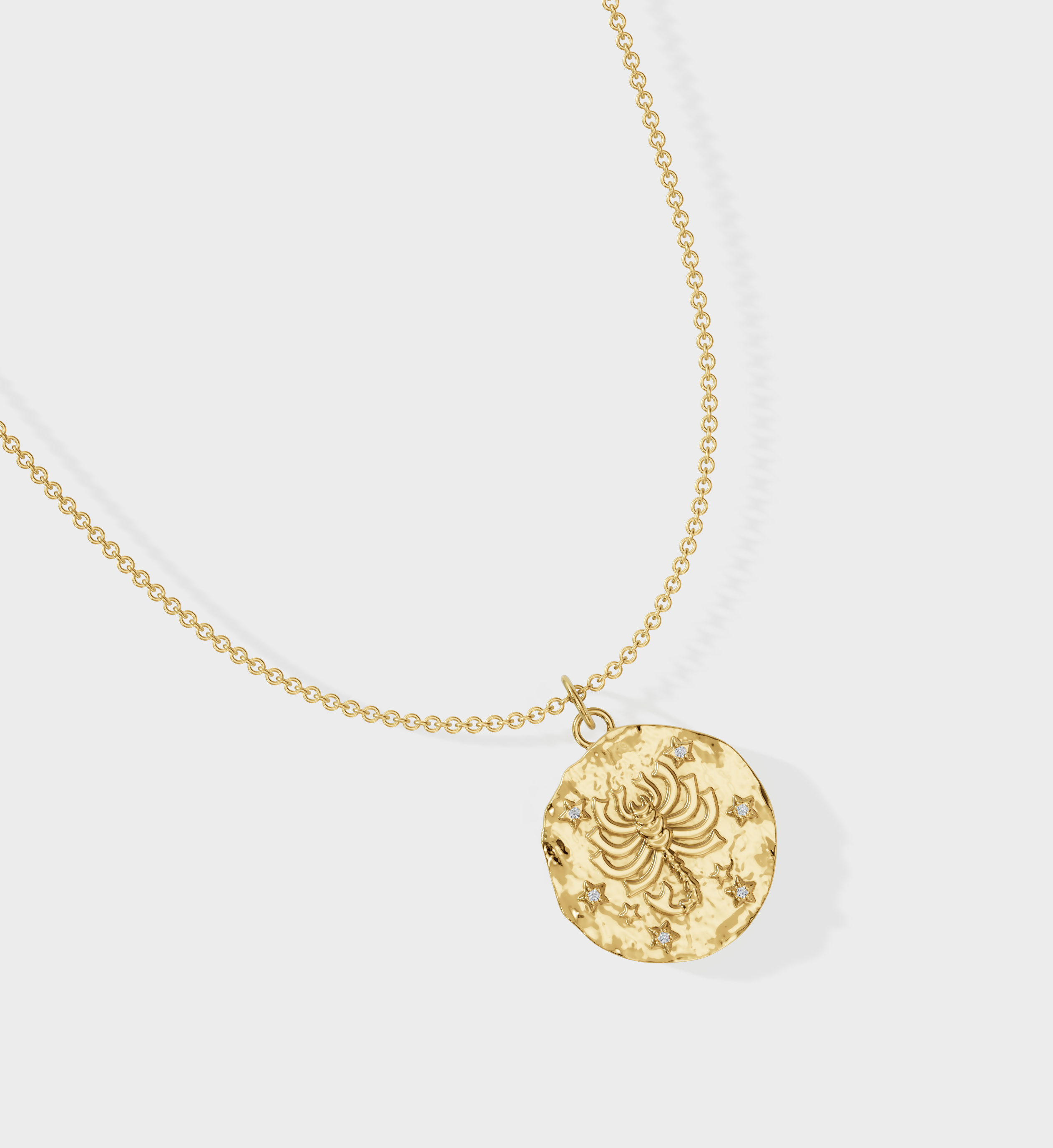 Scorpio Zodiac Necklace