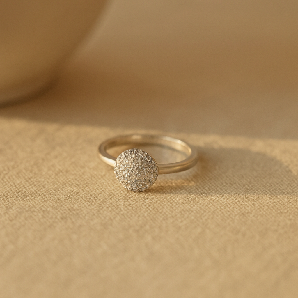 Diamond Circle Ring