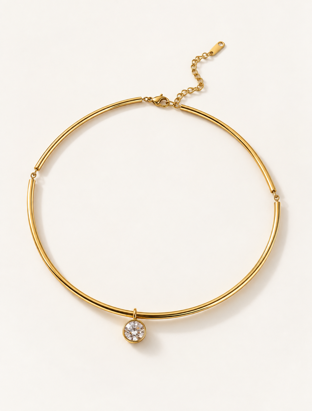 Solitaire Collar Choker