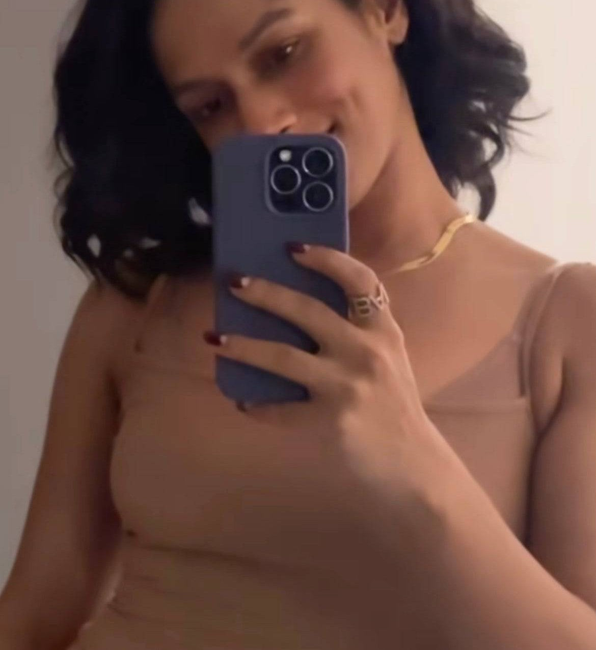 Masaba Gupta In Thick Snake Chain