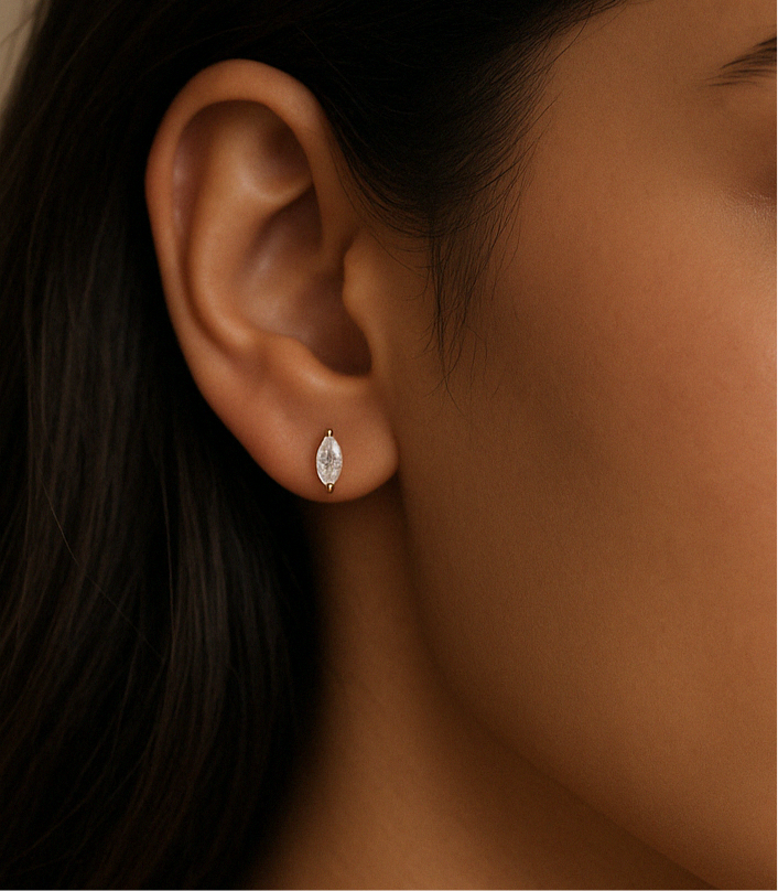Marquise Studs
