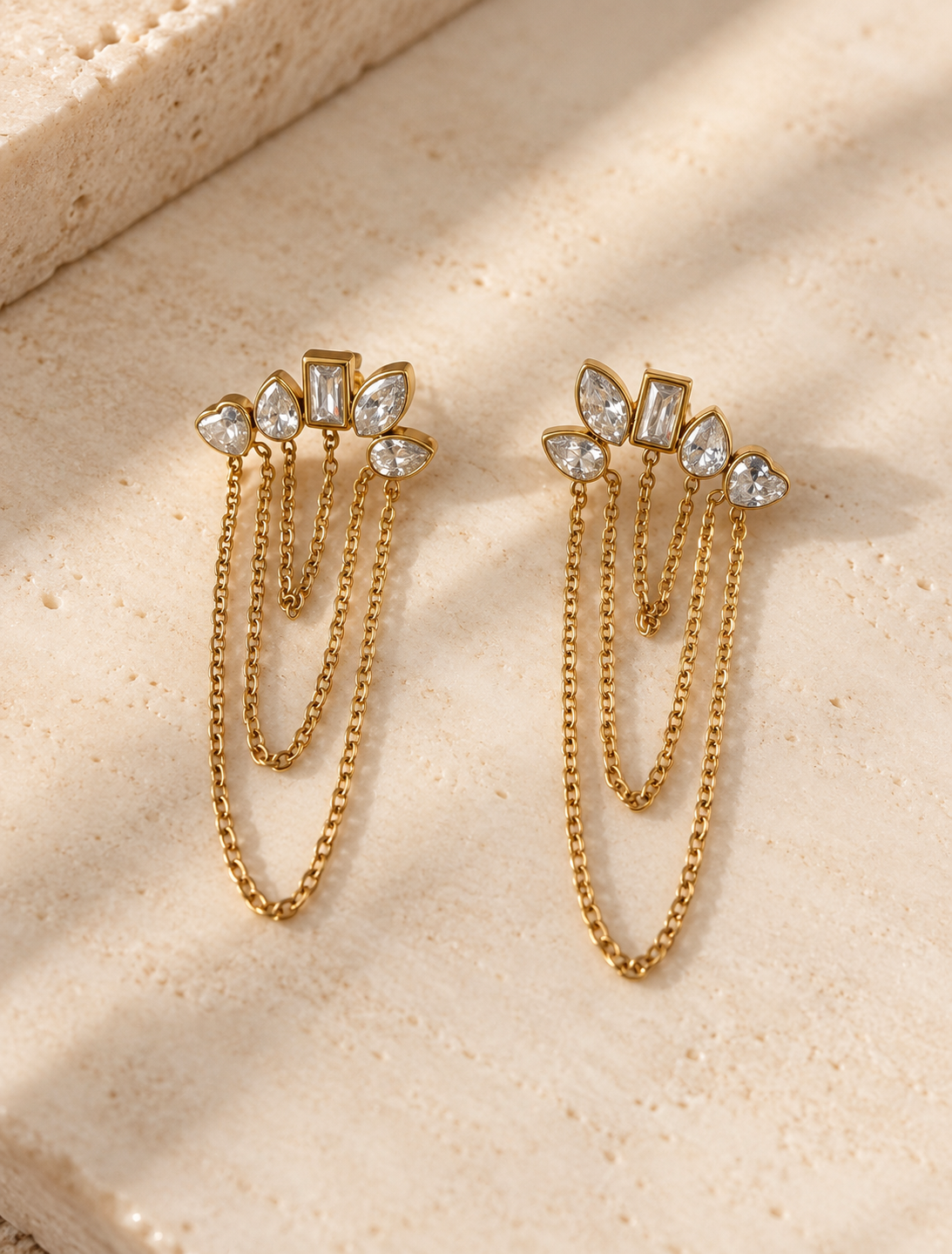 Cascade Chain Stud