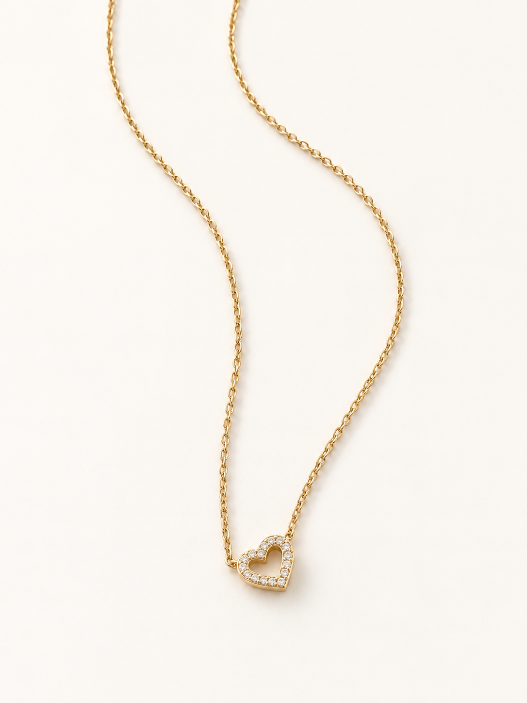 Pave Love Necklace