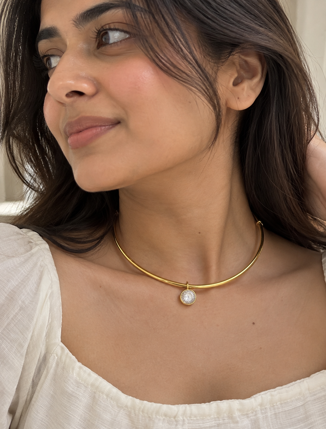 Solitaire Collar Choker