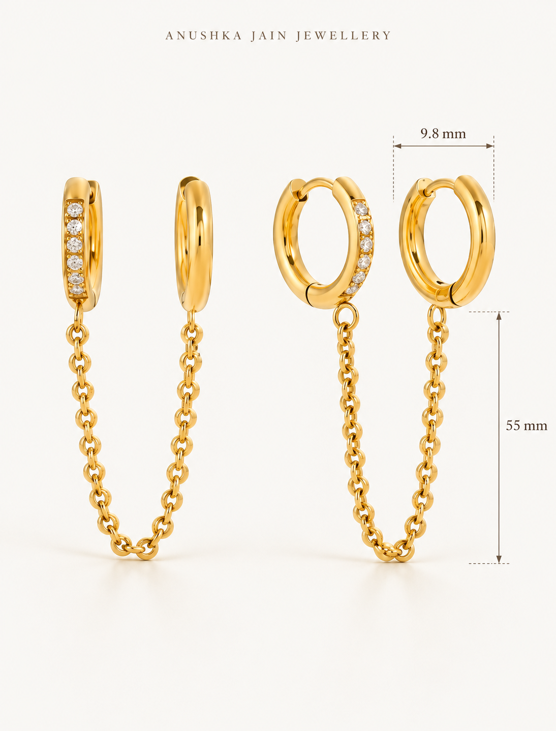 Gazy Chain Earring