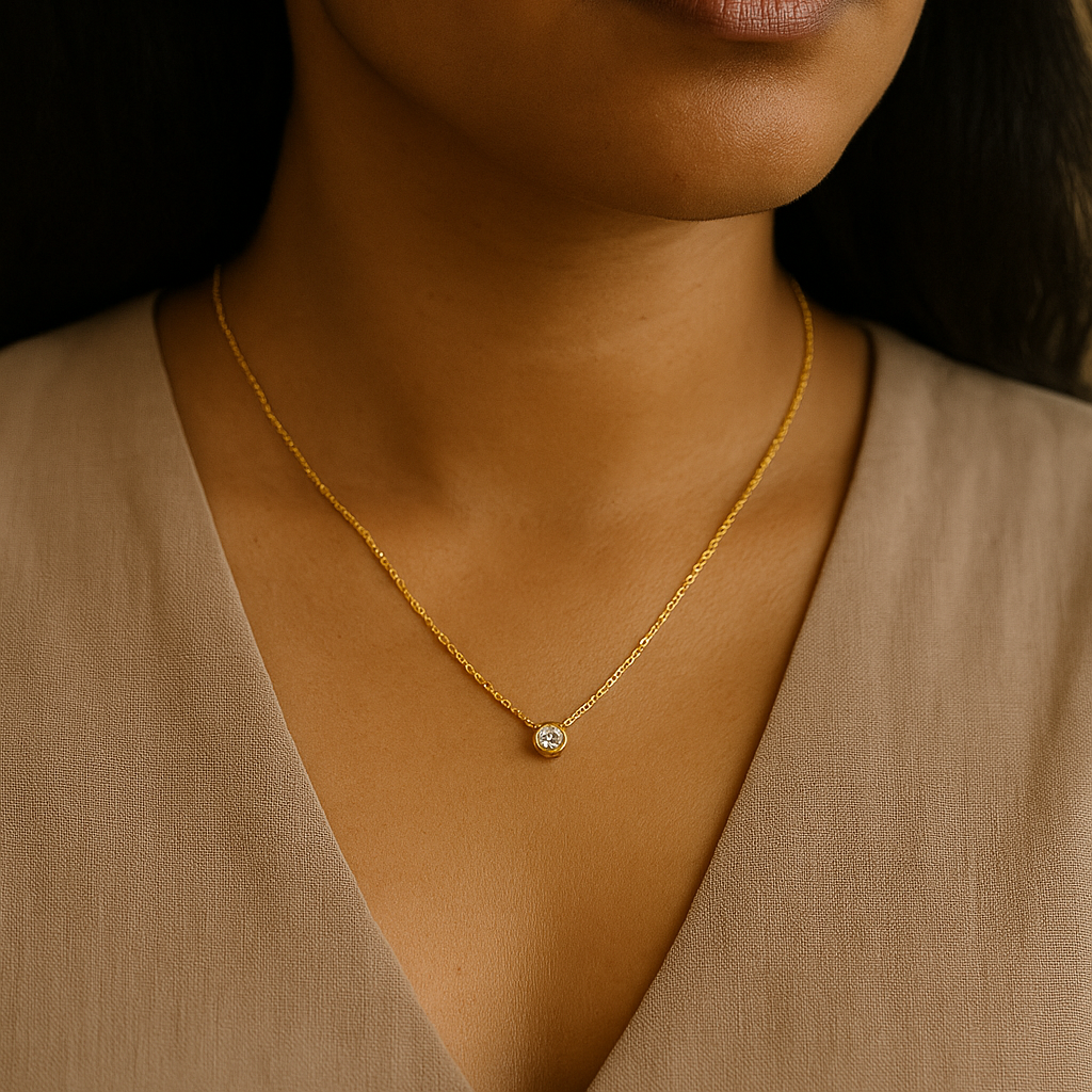 Solo Diamond Necklace