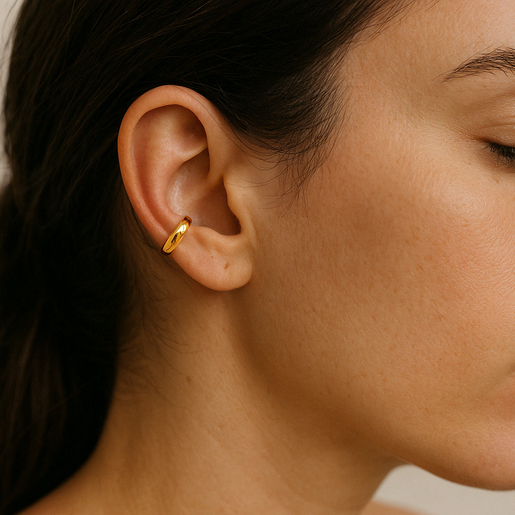 Hollow Dome Ear Cuff