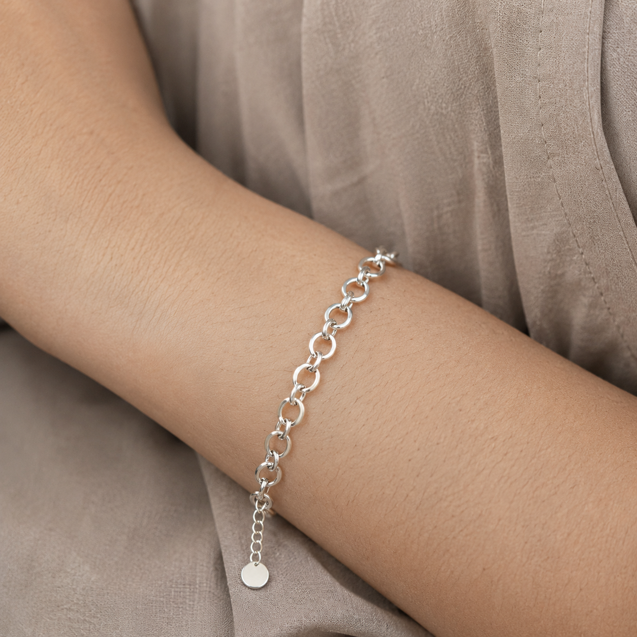 Arc Bangle Bracelet