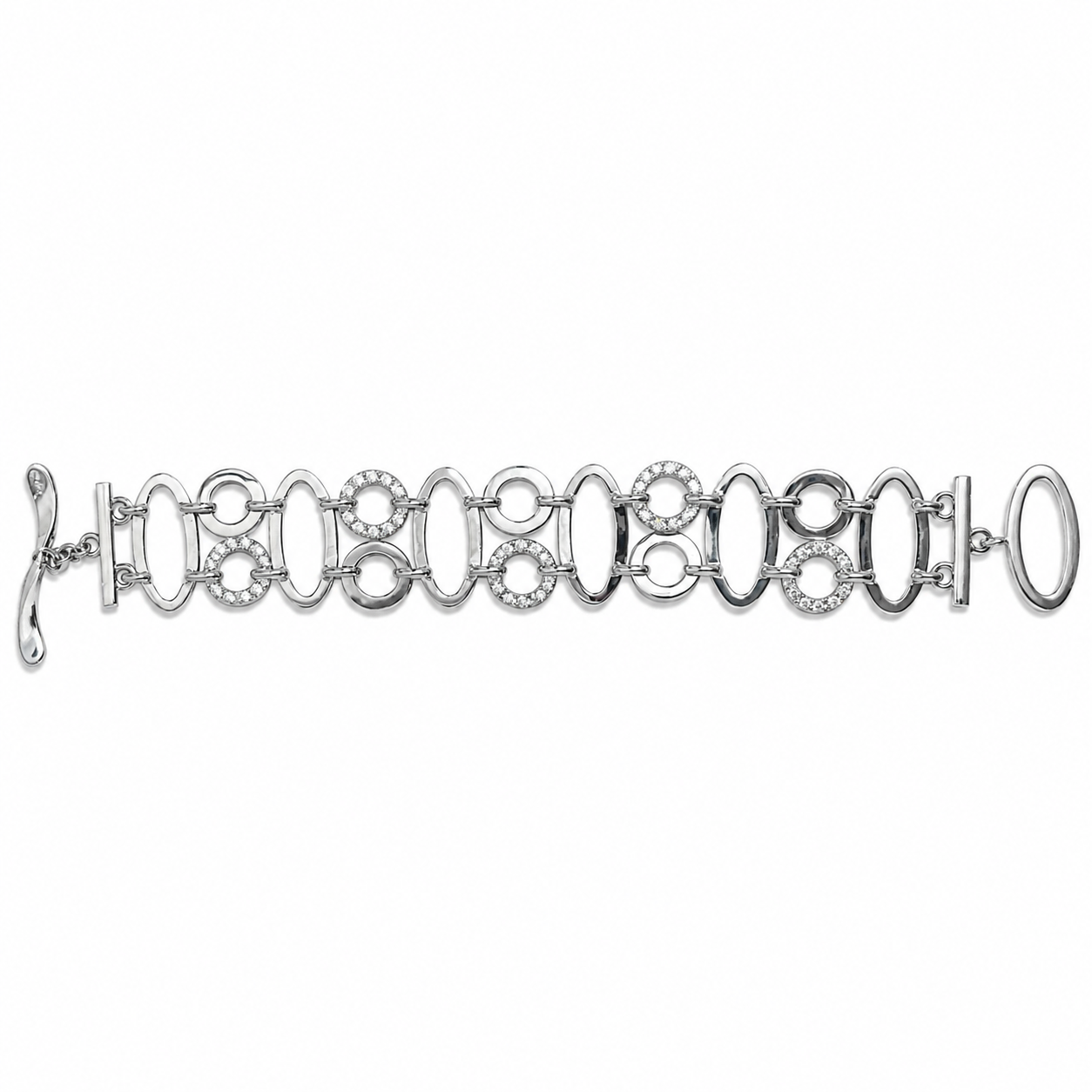 Cascade CZ Bracelet