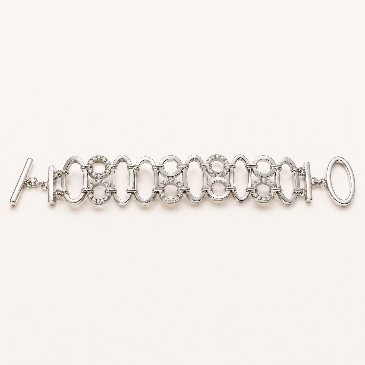 Cascade CZ Bracelet