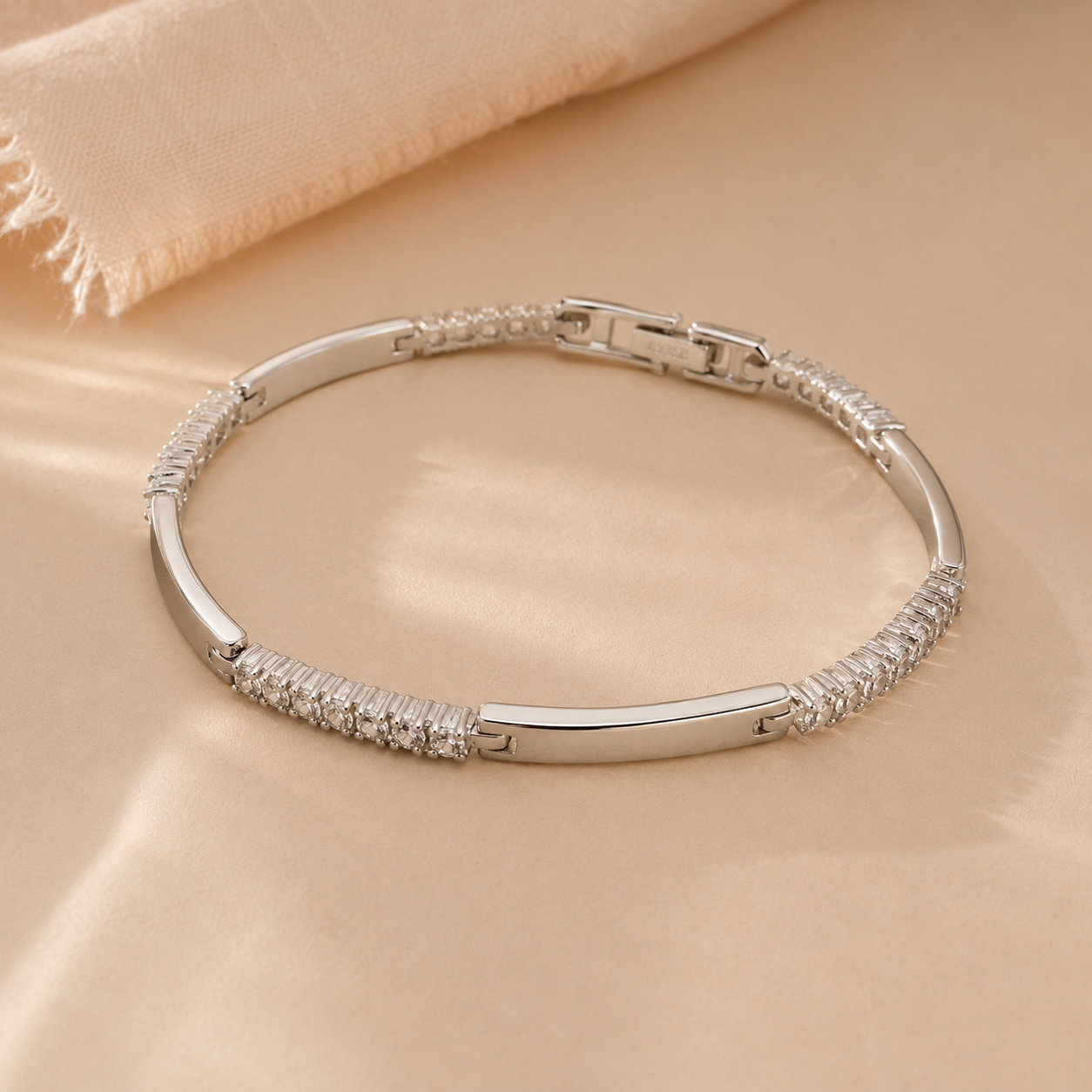 Crystal Row Bracelet