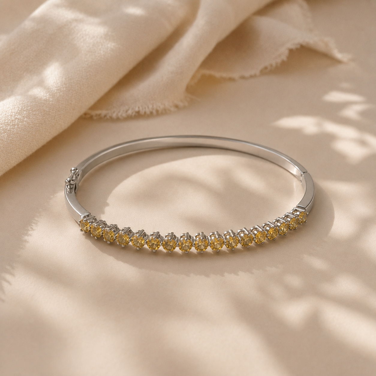 Citrine Glow Bangle