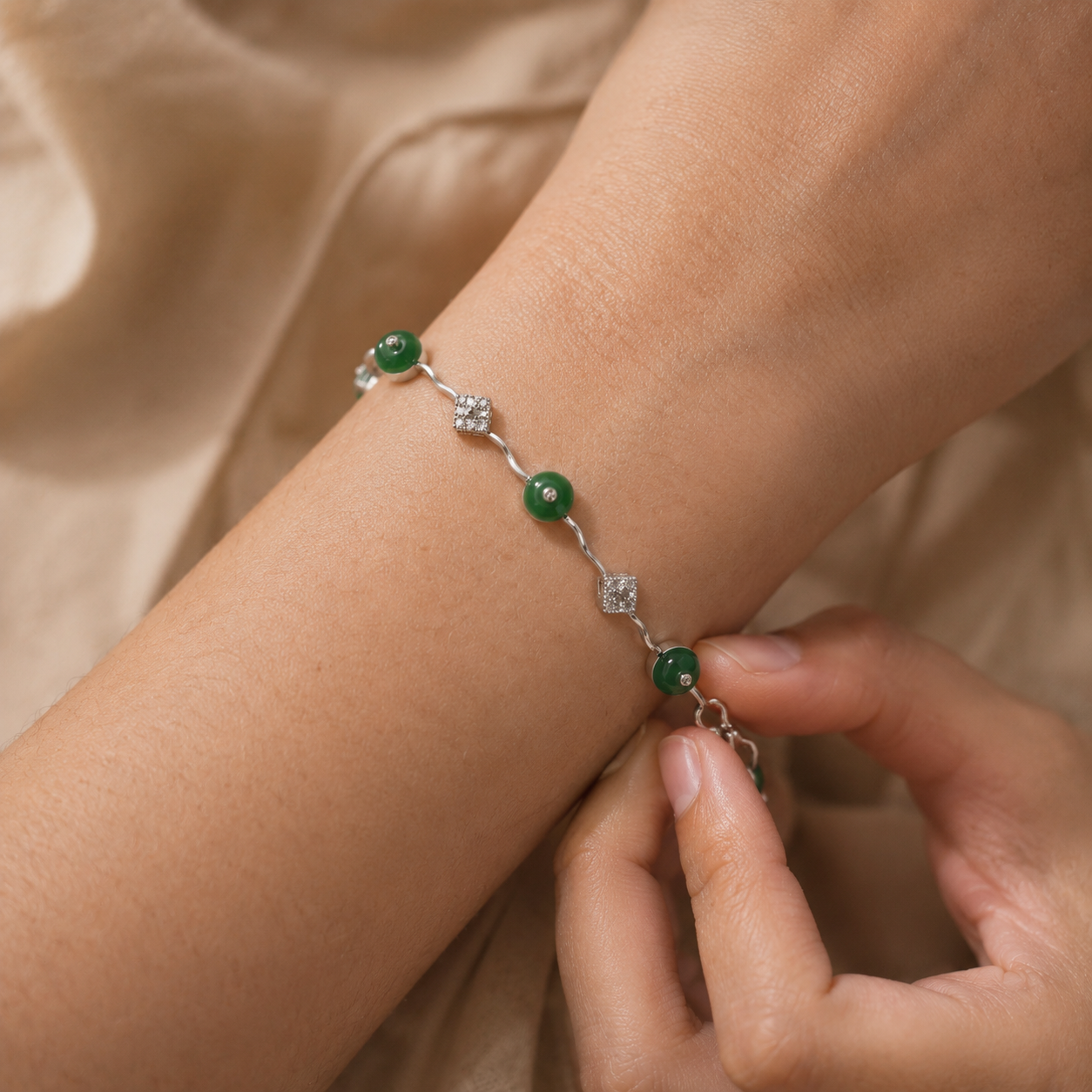 Forest Pave Bracelet