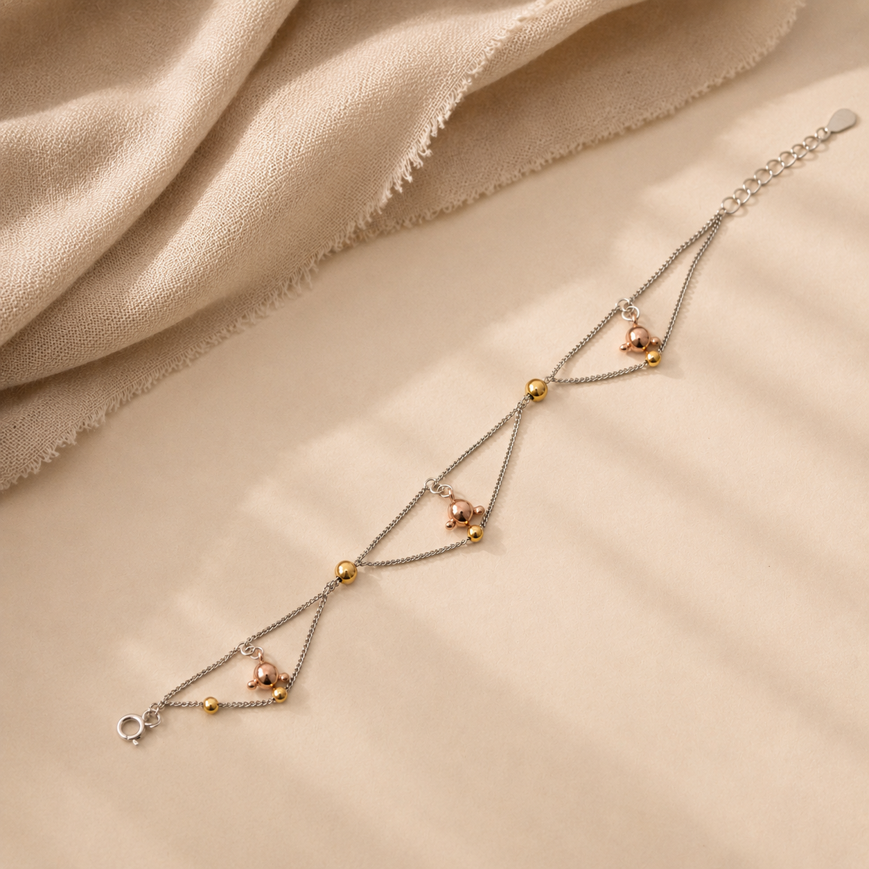 Thread Chain Bracelet