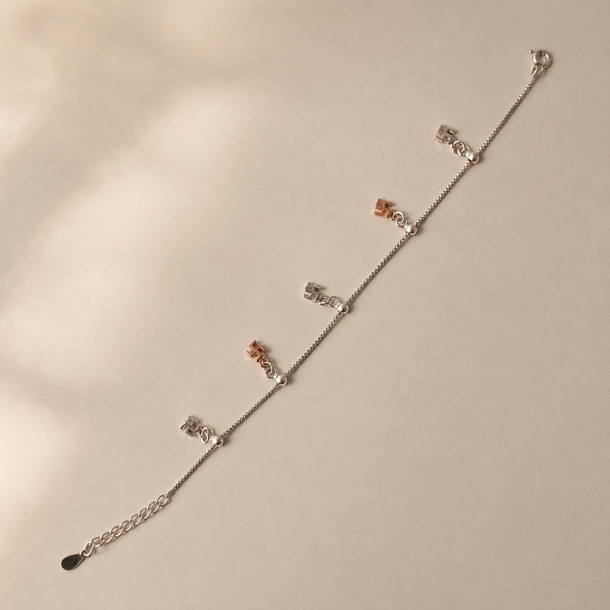 Charm Cross Bracelet