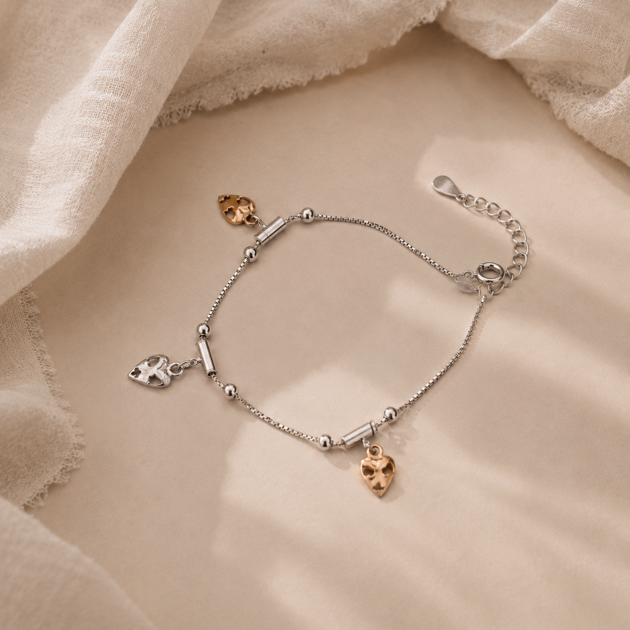 Charm Leaf Bracelet