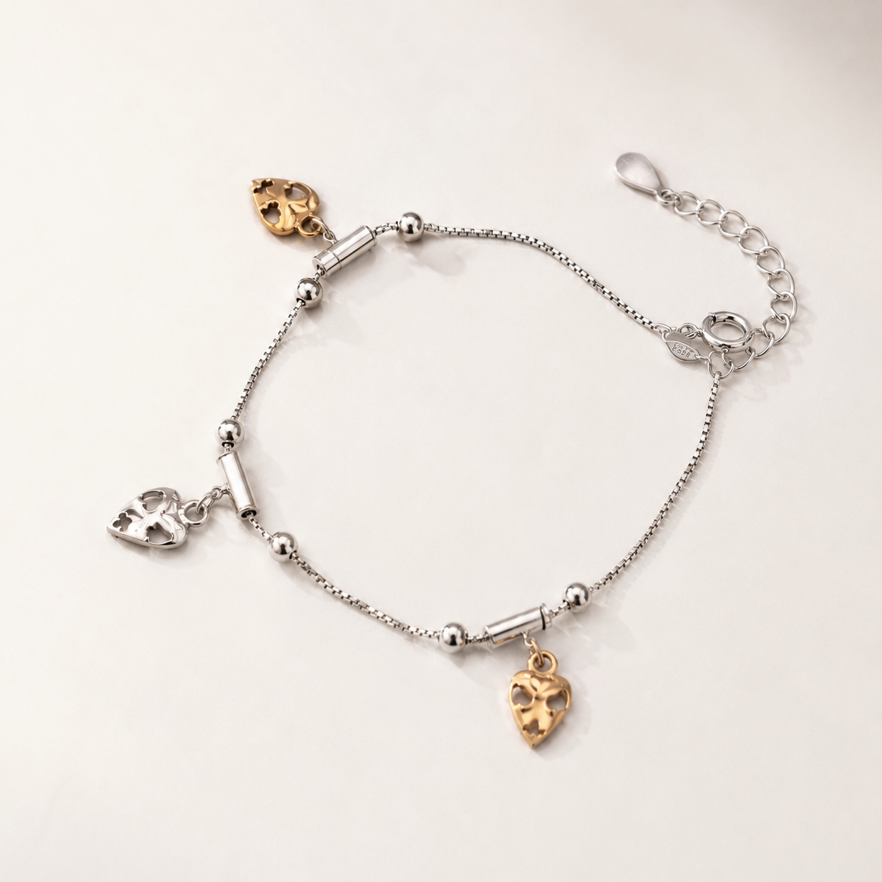 Charm Leaf Bracelet