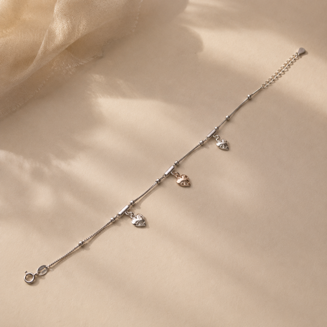Charm Leaf Bracelet