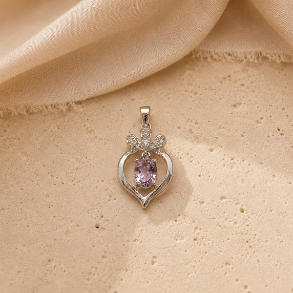Amethyst Drop Charm