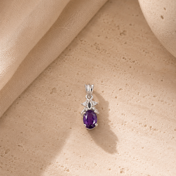 Amethyst Trio Charm