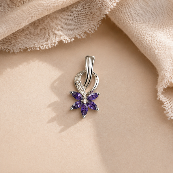 Amethyst Vine Charm