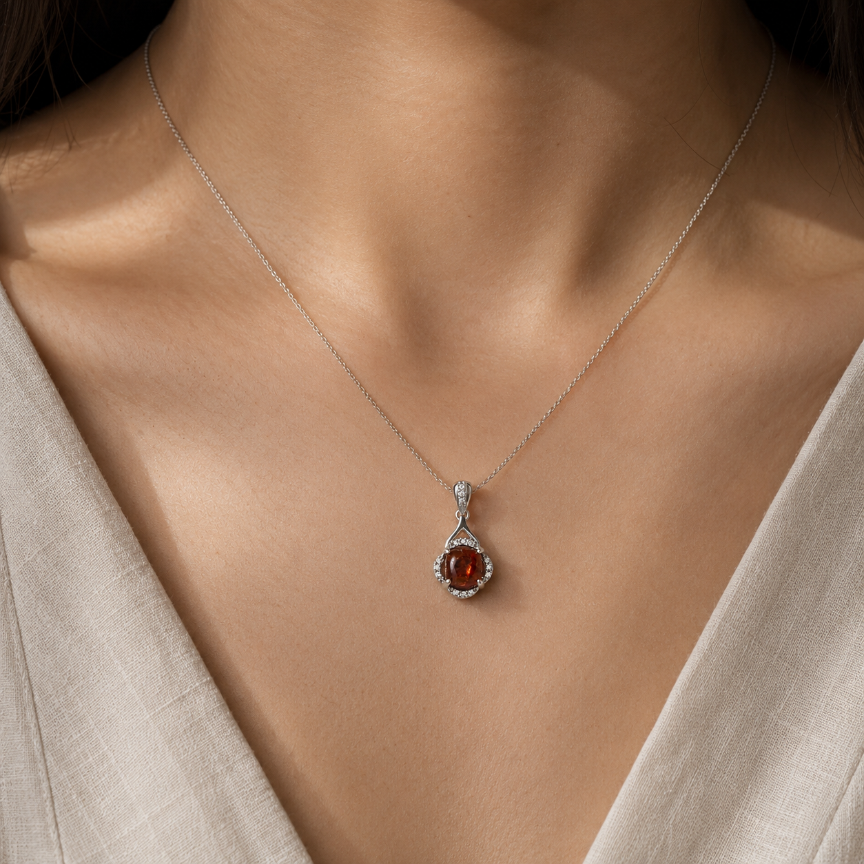 Tourmaline Starburst Charm