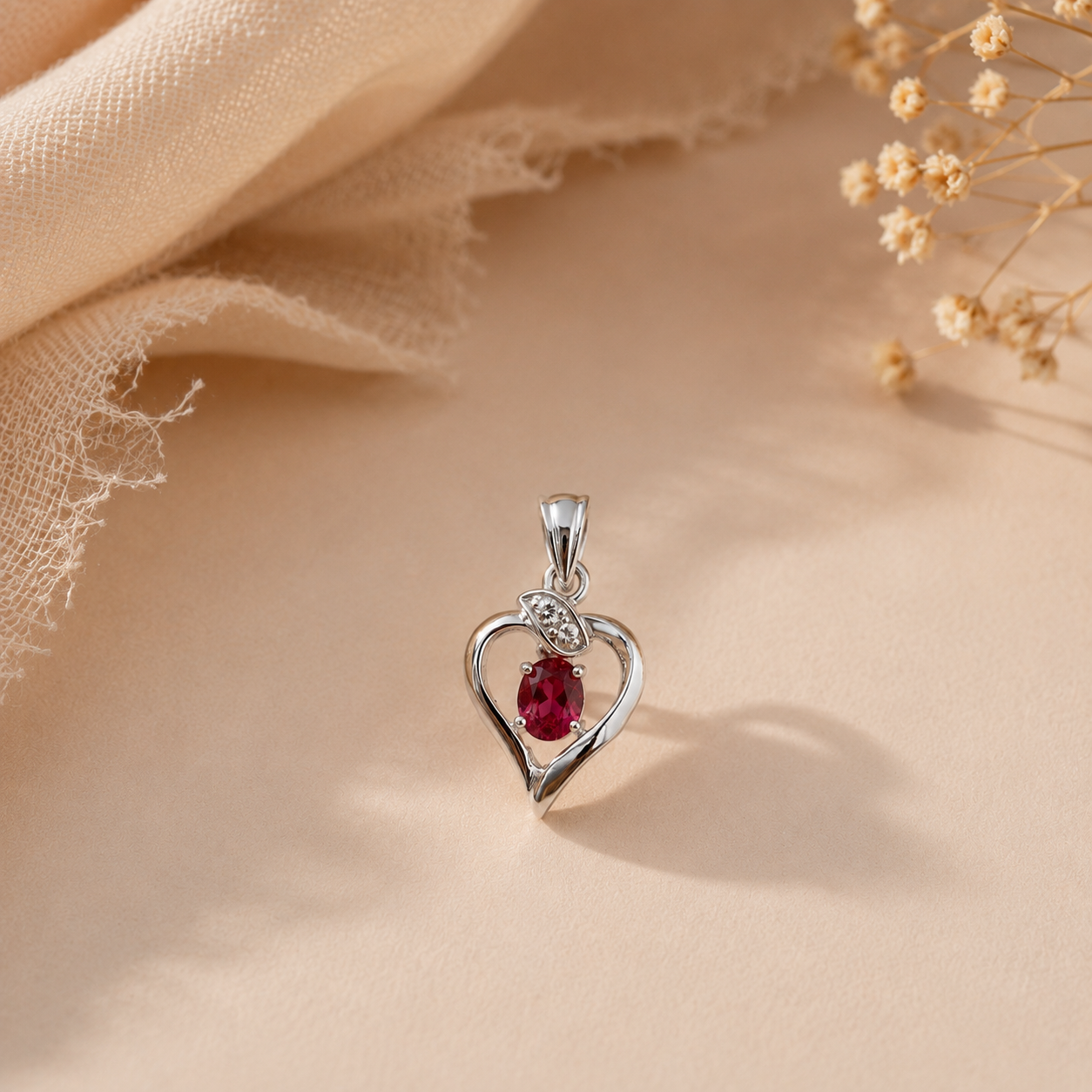 Pink Cluster Charm