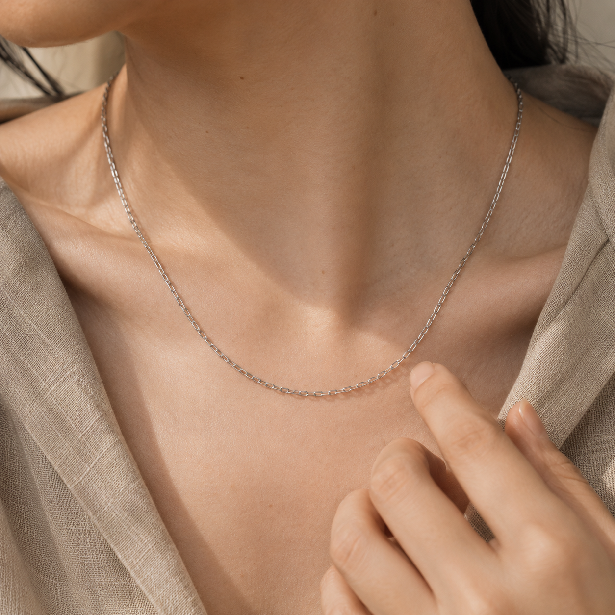 Feather Chain Necklace