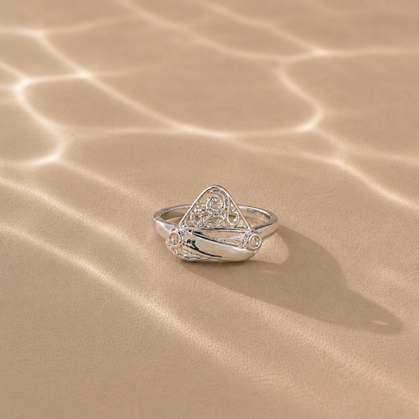 Celeste Filigree Statement Ring