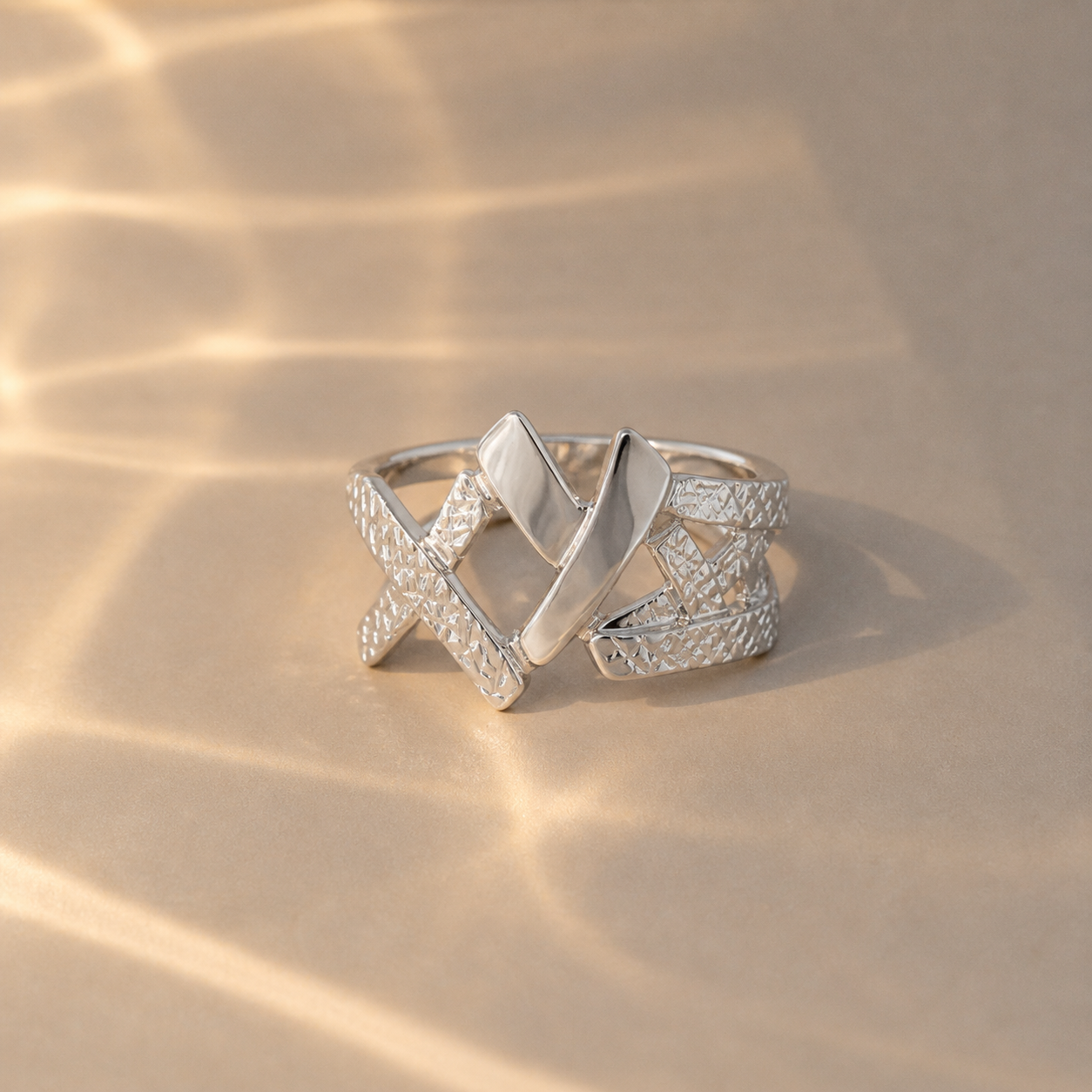 Liora Crisscross Ring