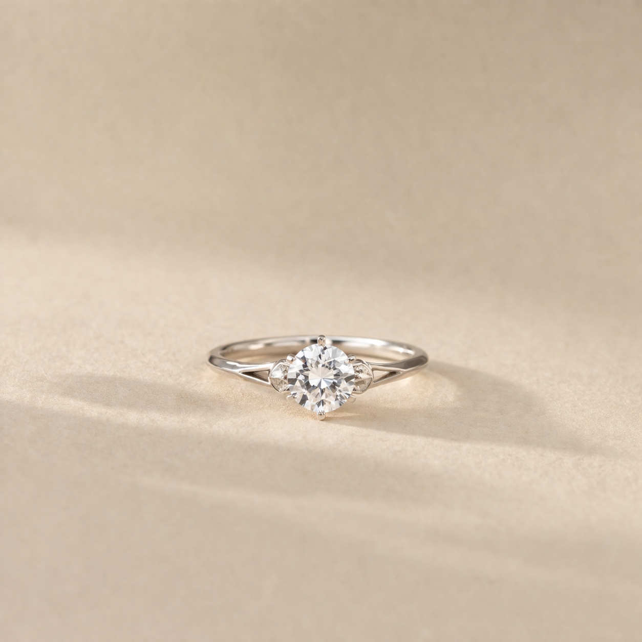 Celestia Solitaire Ring