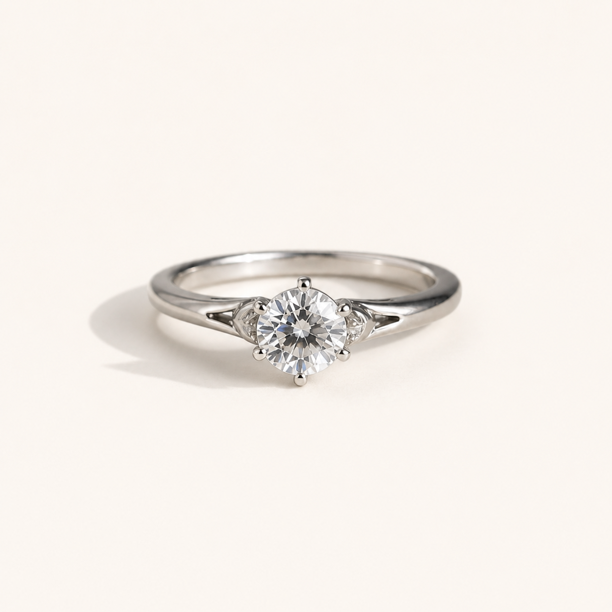 Celestia Solitaire Ring