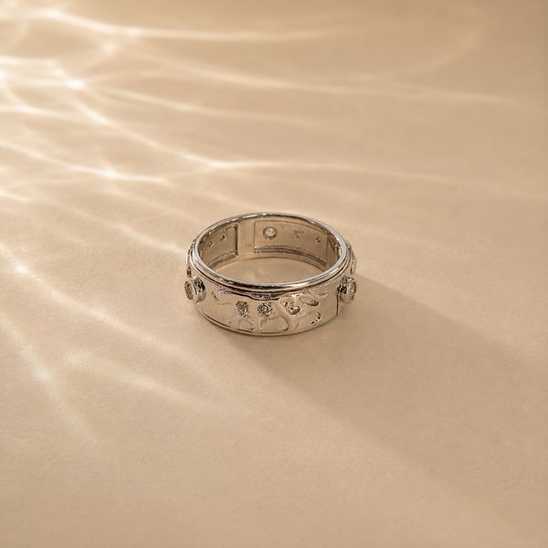 Celestial Orbit Spinner Ring