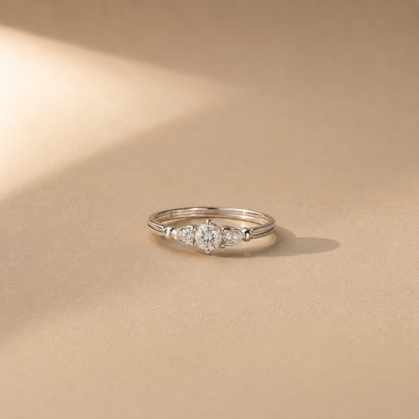 Celestia Trio Spark Ring