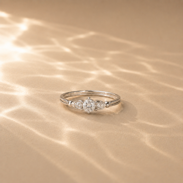 Celestia Trio Spark Ring