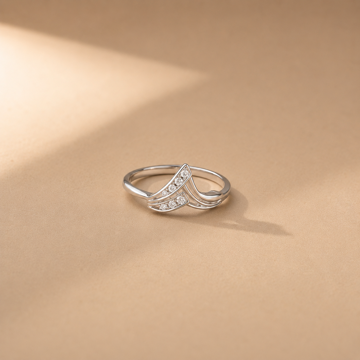 Celeste Wave Ring