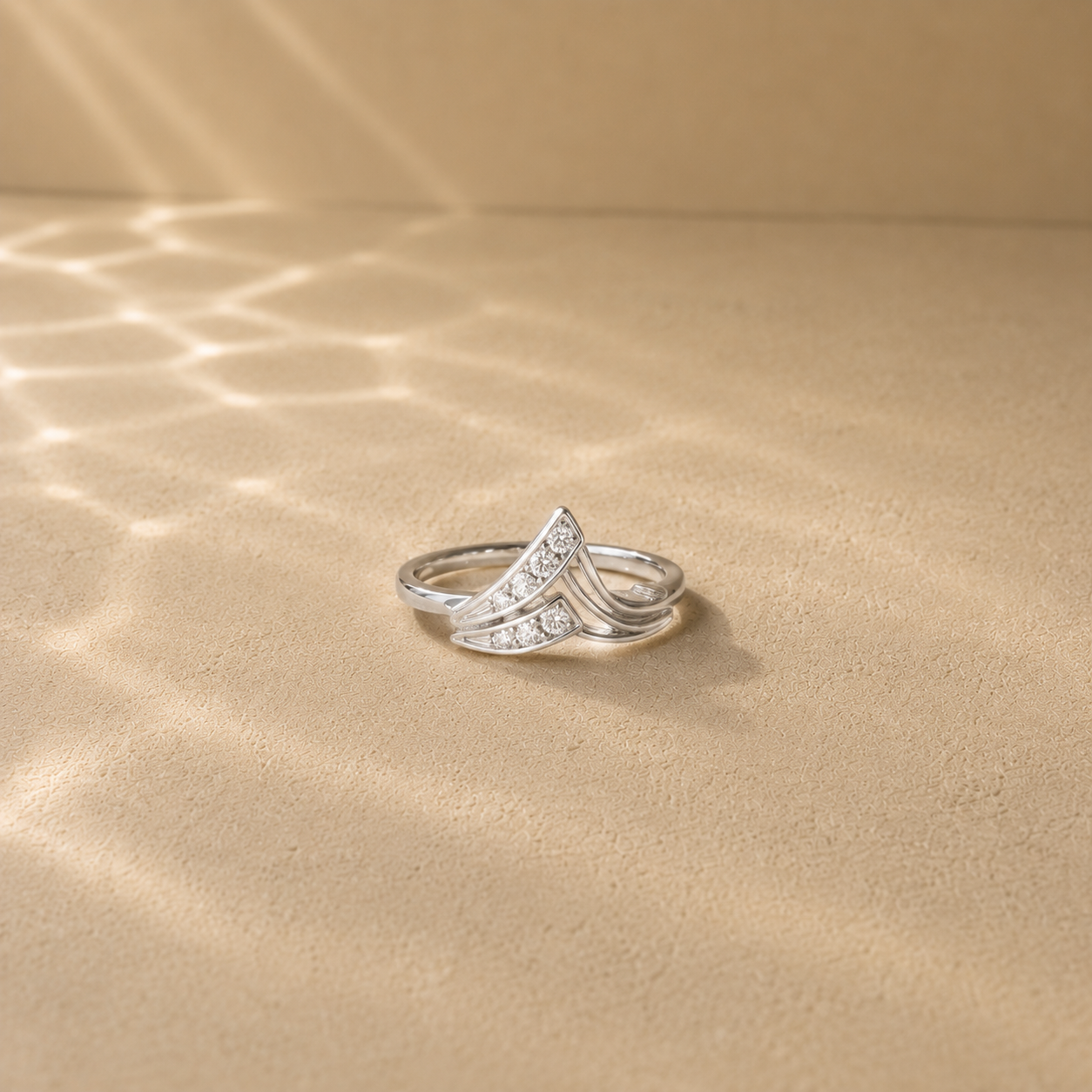 Celeste Wave Ring