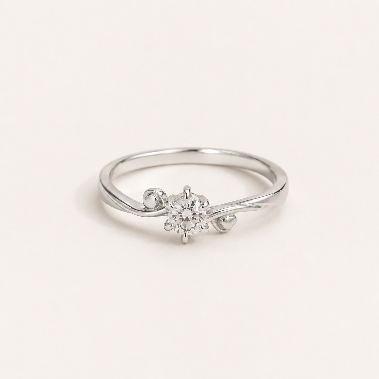 Elowen Solitaire Ring