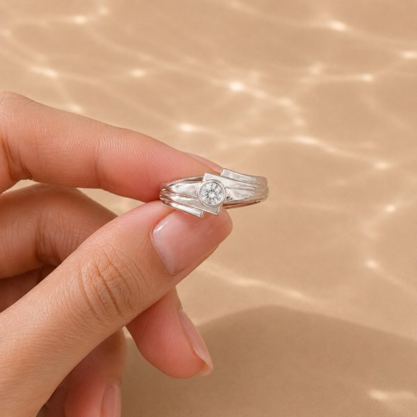 Celeste Orbit CZ Ring