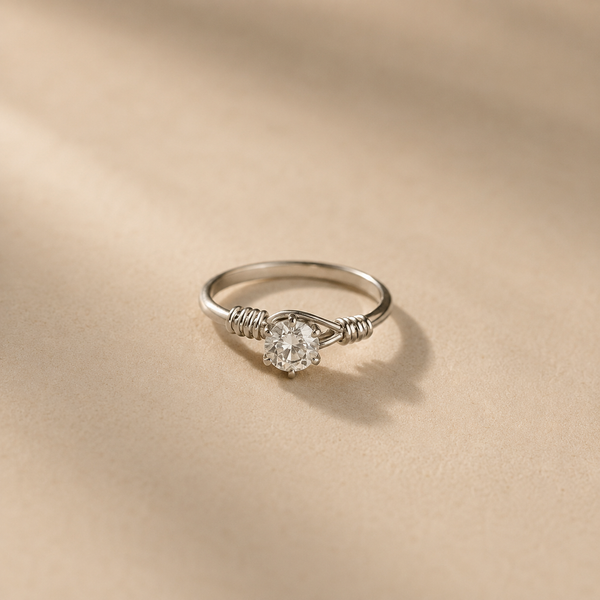Celestia Solitaire Wrap Ring