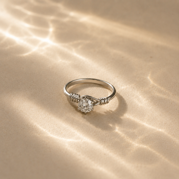 Celestia Solitaire Wrap Ring