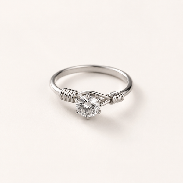 Celestia Solitaire Wrap Ring