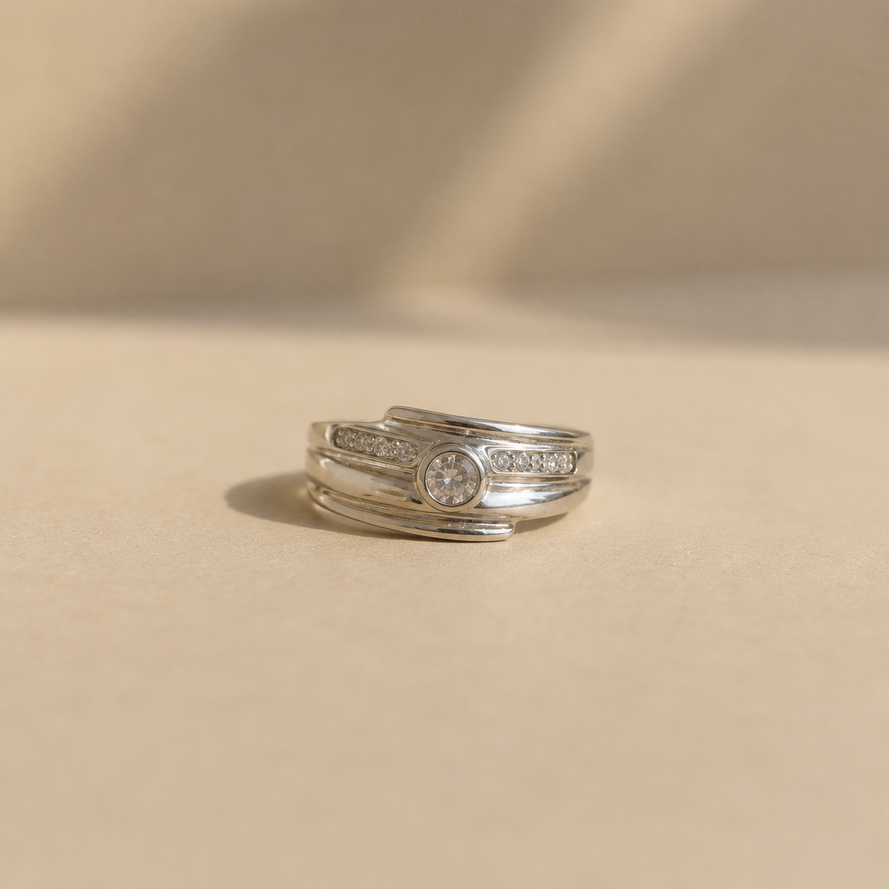 Nova Orbit CZ Ring