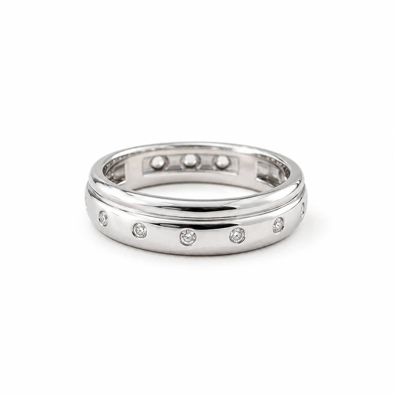 Celestial Dot Band Ring