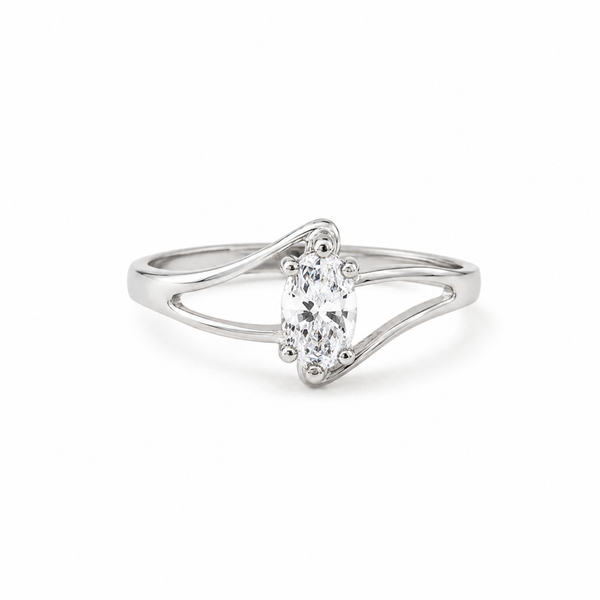 Trinity Solitaire Ring