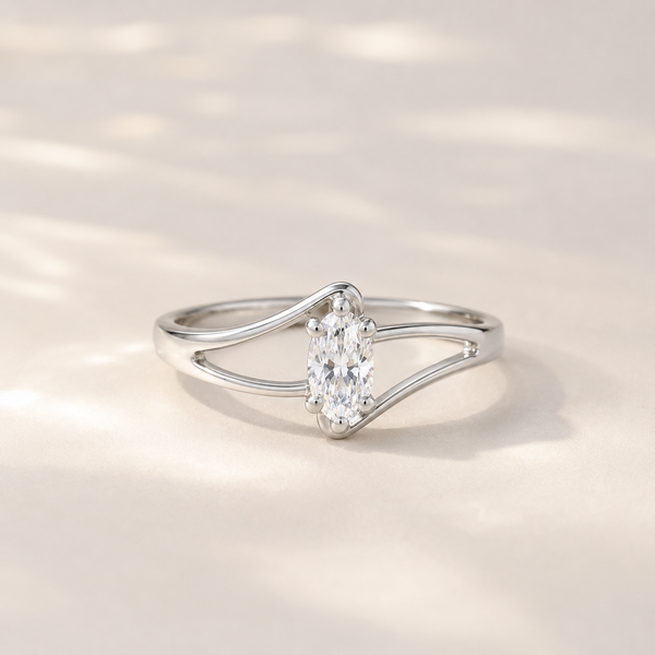 Trinity Solitaire Ring