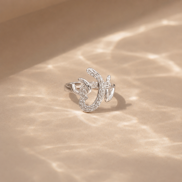 Openwork Butterfly Statement Ring