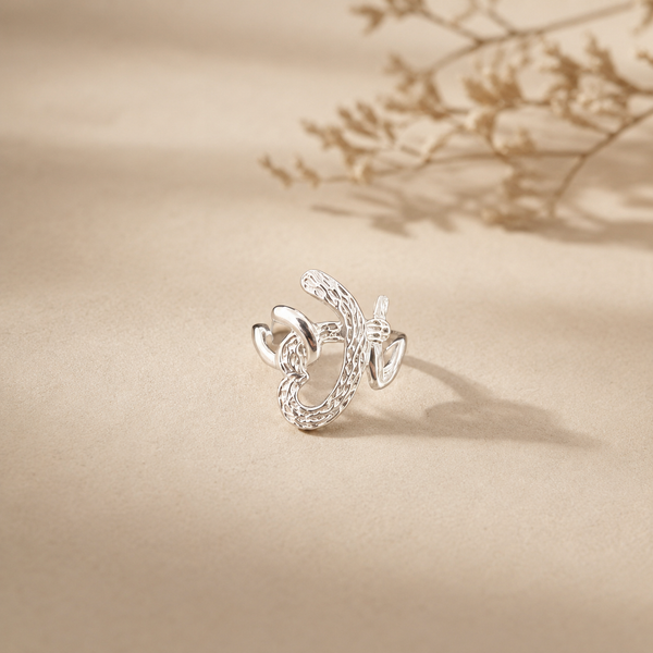 Openwork Butterfly Statement Ring