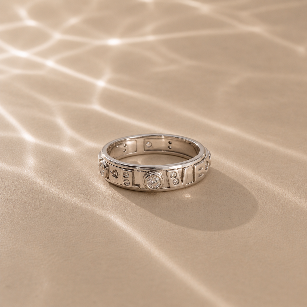 LOVE Eternity Band Ring