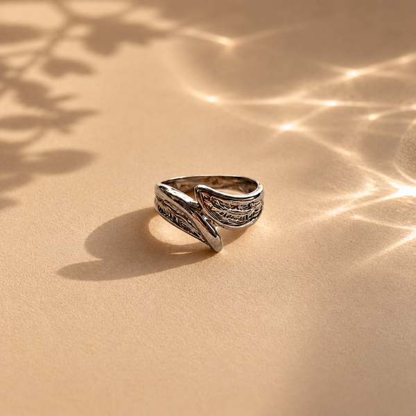 Aurelia Feather Wrap Ring
